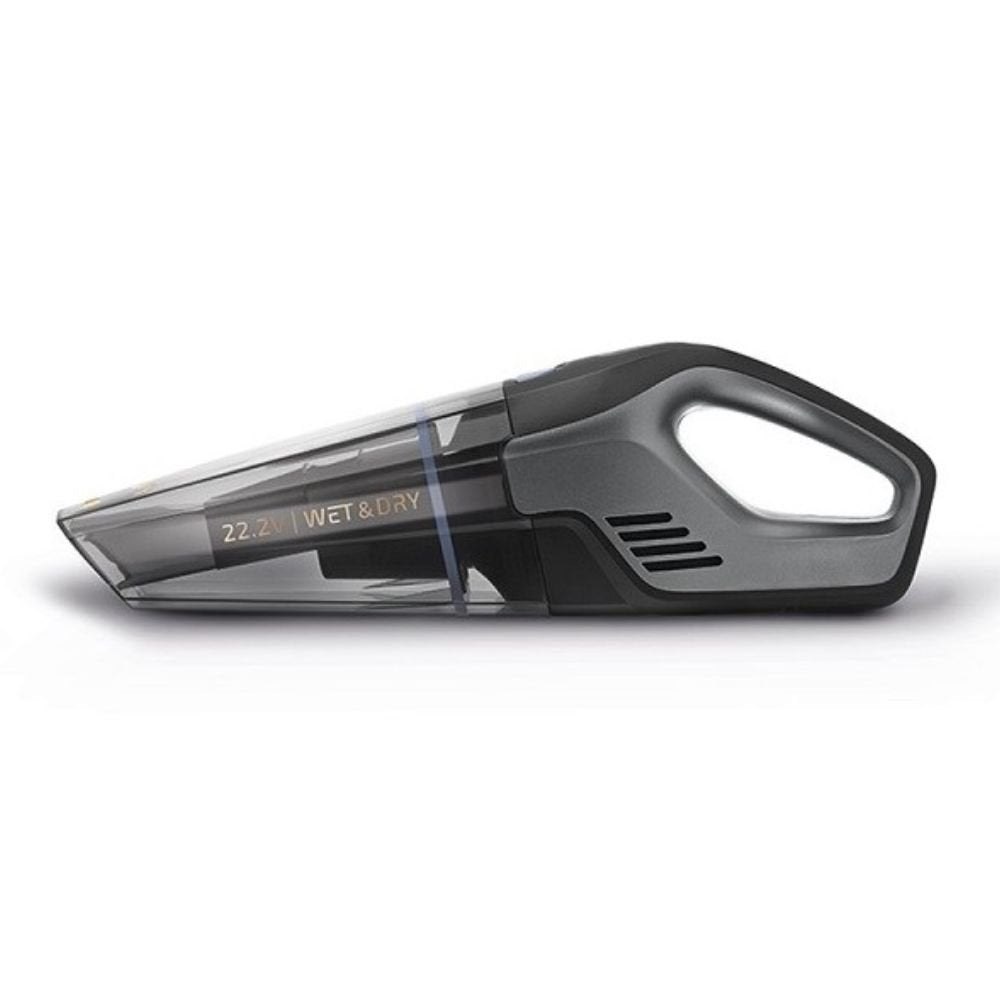 IZZY Cyclonic Power Επαναφορτιζόμενο Σκουπάκι Χειρός 22.2V με Κυκλωνική Τεχνολογία & Φίλτρο HEPA12 Μαύρο