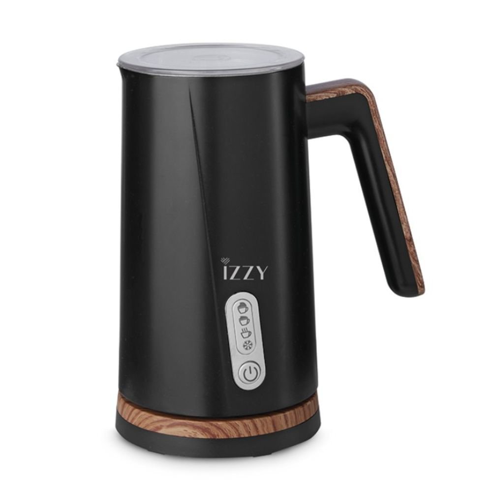 IZZY Latteccino Συσκευή για Ζεστό & Κρύο Αφρόγαλα έως 300ml 500W Matt Μαύρη
