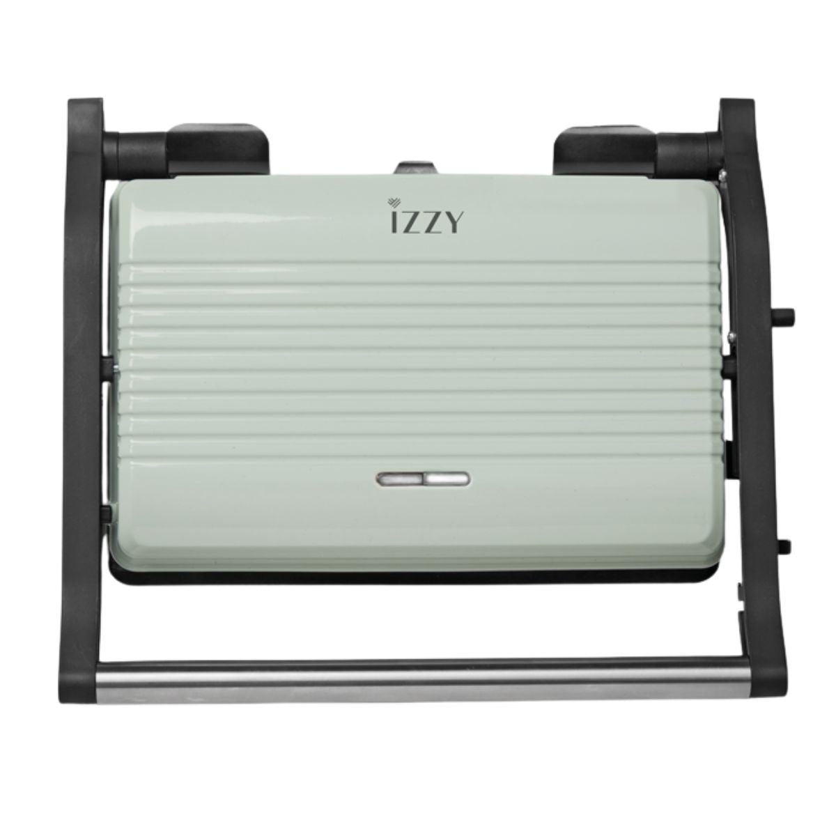 IZZY Vintage Σαντουιτσιέρα Panini 1000W με Άνοιγμα 180° για 2 Τοστ Πράσινο IZ-2025