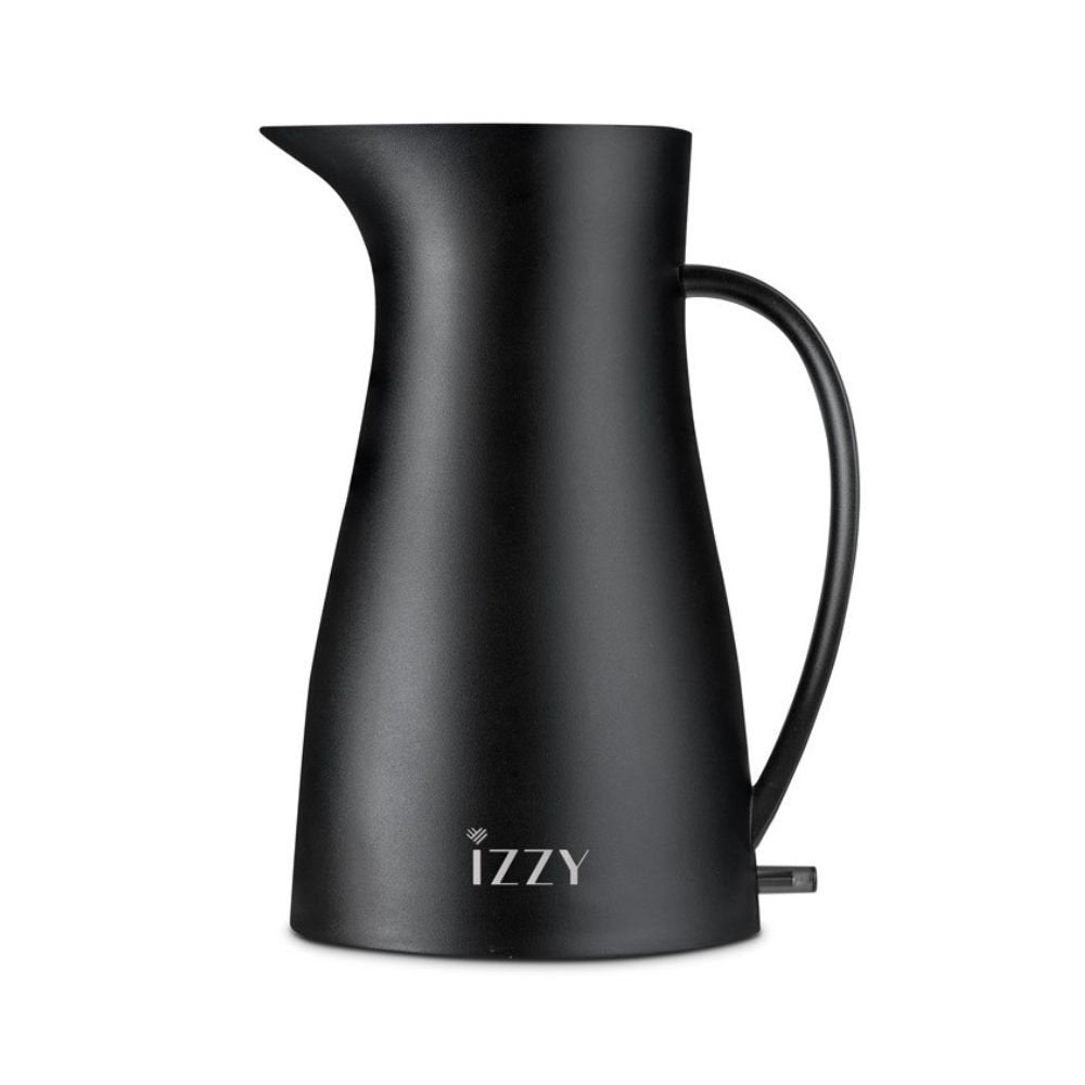 IZZY Βραστήρας Aria 1.2L με Ανοξείδωτη Καλυμμένη Αντίσταση και Αυτόματη Παύση Λειτουργίας Μαύρο