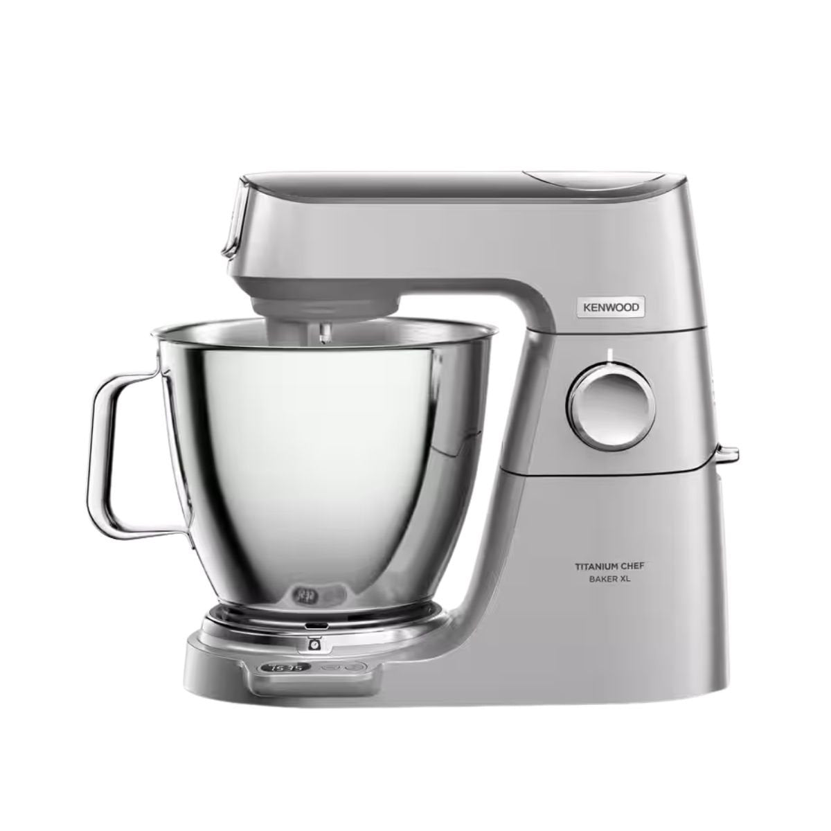 Kenwood Titanium Chef Baker XL Κουζινομηχανή 1200W 7L με Ζυγαριά Ακριβείας KVL85.704SI Ασημί
