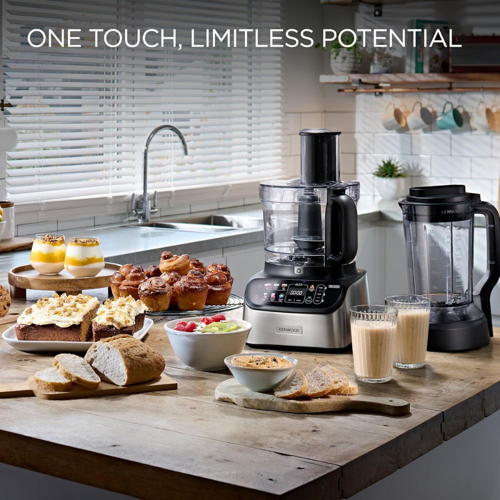 KENWOOD MultiPro OneTouch Πολυμίξερ & Μπλέντερ 1000W 3L Ασημί