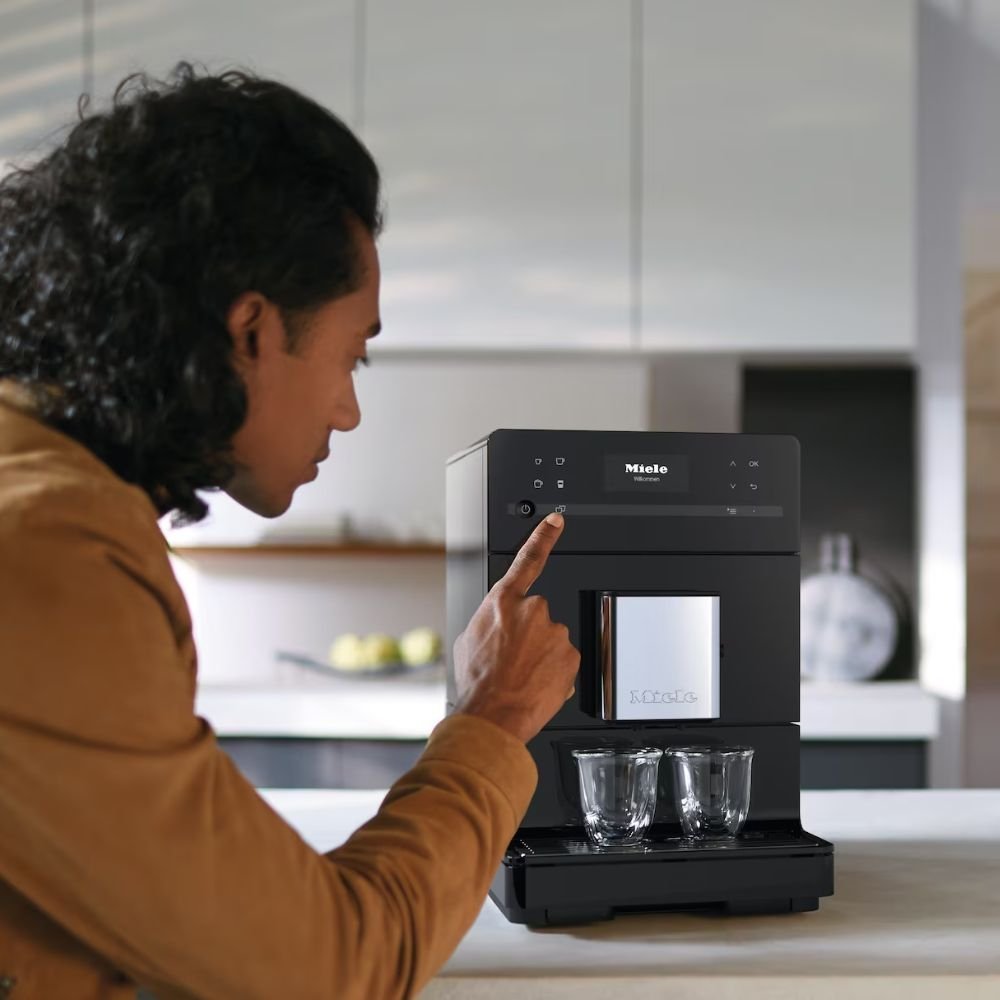 Miele CM 5310 Silence Αυτόματη Καφετιέρα Espresso 1450W 15bar με OneTouch for Two & Coffee Pot Function Obsidian Black