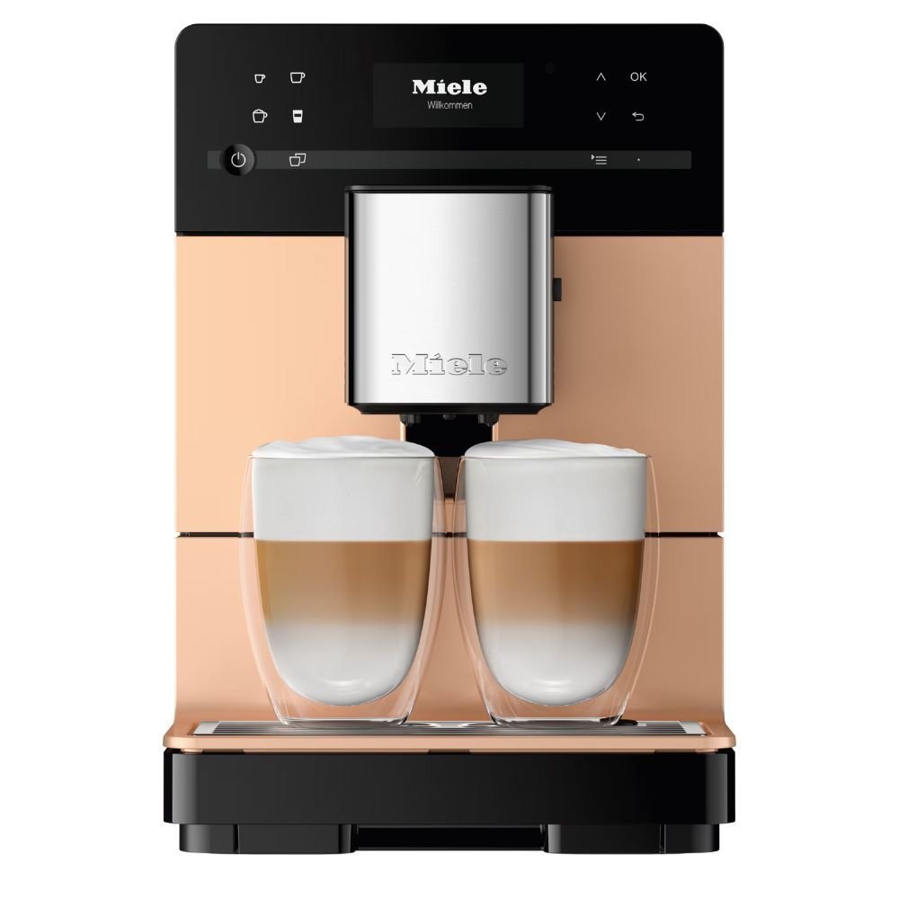 Miele CM 5510 Silence Αυτόματη Καφετιέρα Espresso 1450W 15bar με OneTouch for Two & Coffee Pot Function Rose Gold