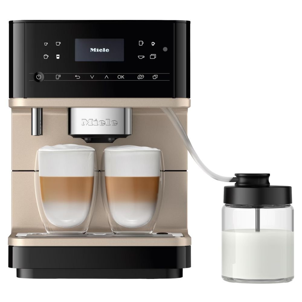 Miele CM 6360 MilkPerfection Αυτόματη Καφετιέρα Espresso 1450W 15bar με WiFiConn@ct & MilkPerfection Obsidian Black