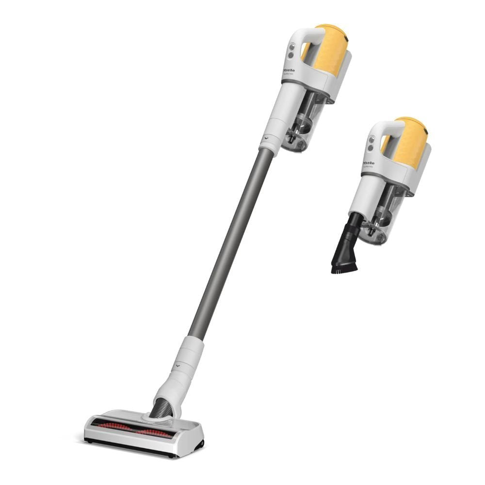 Miele Duoflex HX1 2σε1 Ασύρματη Επαναφορτιζόμενη Σκούπα Stick 25.2V με Χωριτικότητα Κάδου 0.3L, Vortex Τεχνολογία, Αυτόματη Ρύθμιση Ισχύος & έως 55 Λεπτά Χρόνο Λειτουργίας Κίτρινο