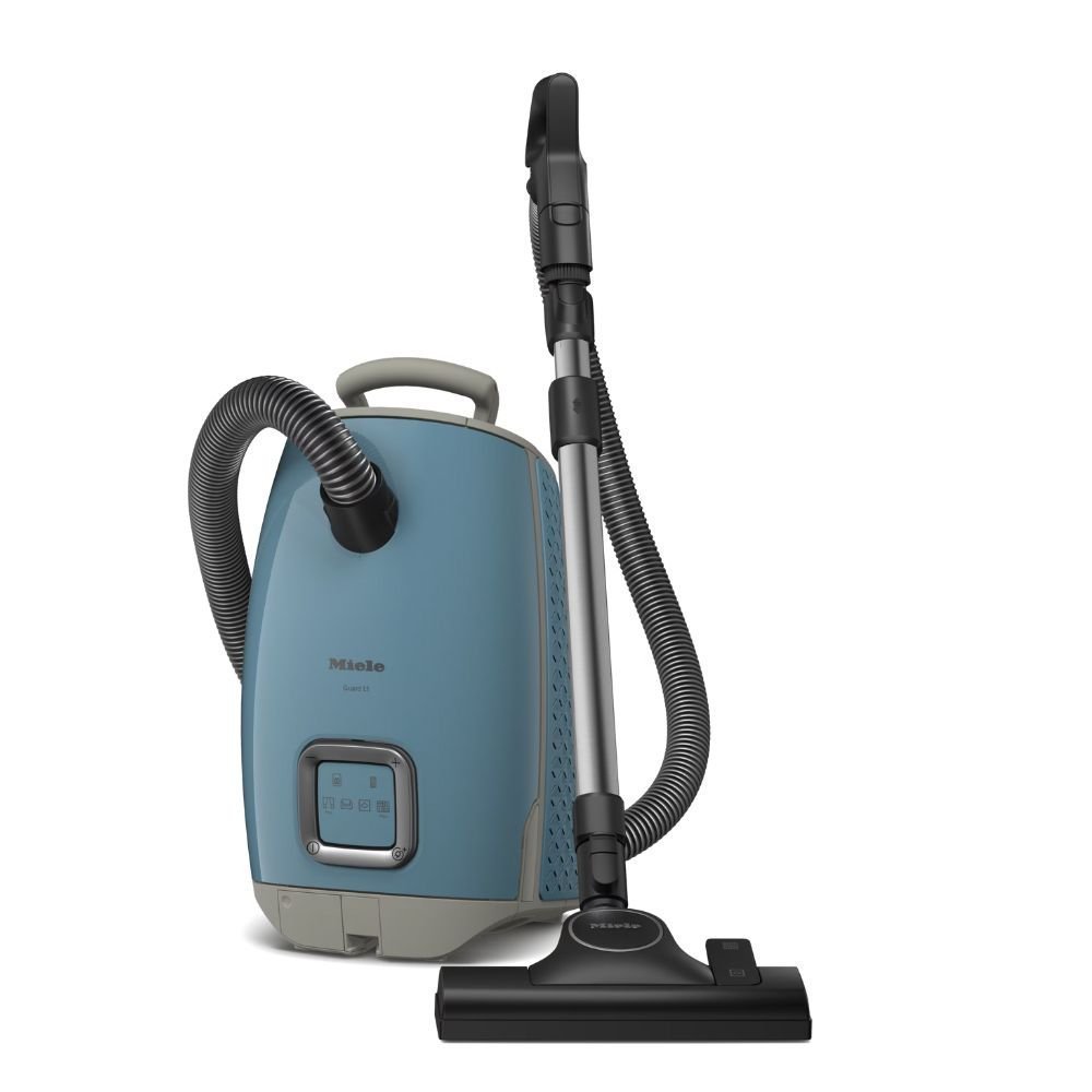 Miele Guard L1 Ηλεκτρική Κυλινδρική Σκούπα 890W με Σακούλα 3.5L, PowerLine Τεχνολογία, Φίλτρο AirClean & Ακροφύσιο 2σε1 Μπλε