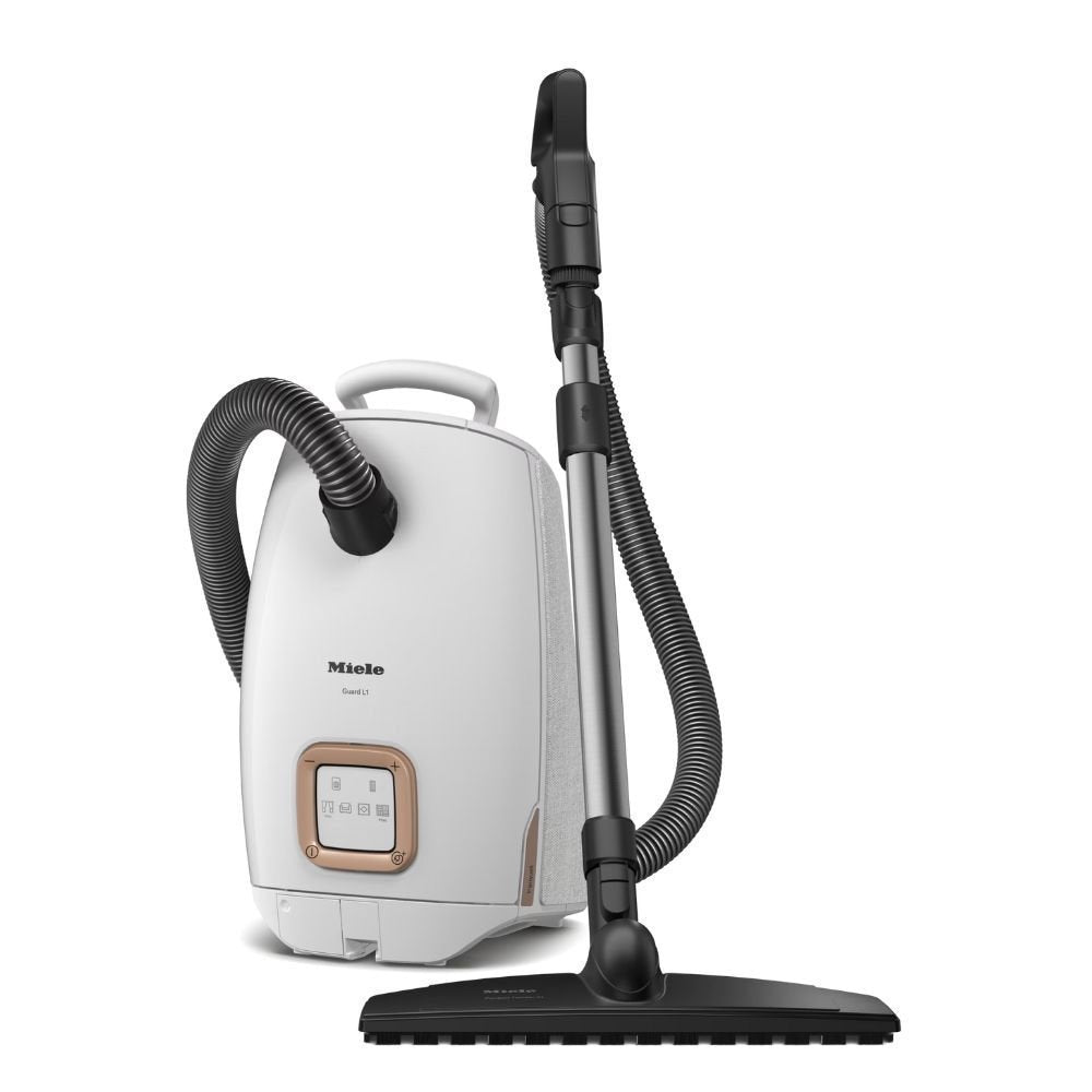 Miele Guard L1 Parquet Ηλεκτρική Κυλινδρική Σκούπα 890W με Σακούλα 3.5L με PowerLine Τεχνολογία, Πέλμα Parquet Twister & DynamicDrive Άσπρο