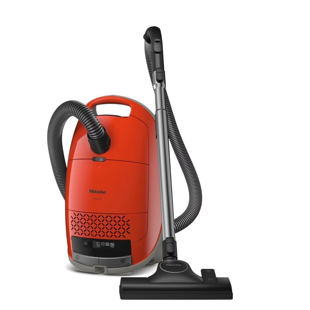 Miele Guard M1 Ηλεκτρική Κυλινδρική Σκούπα 890W με Σακούλα 4.5L, PowerLine Τεχνολογία & Φίλτρο AirClean Κόκκινο