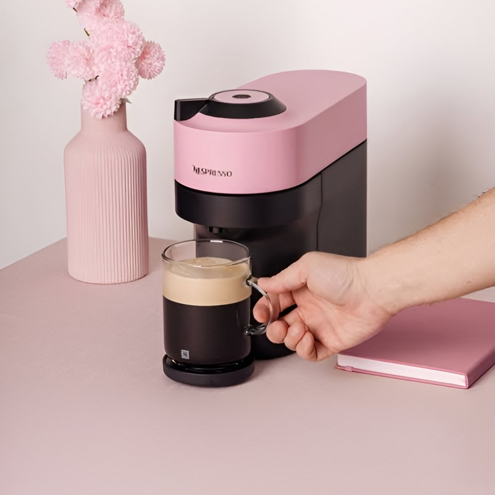Μηχανή Nespresso με Κάψουλα Vertuo Pop Candy Pink, Ροζ