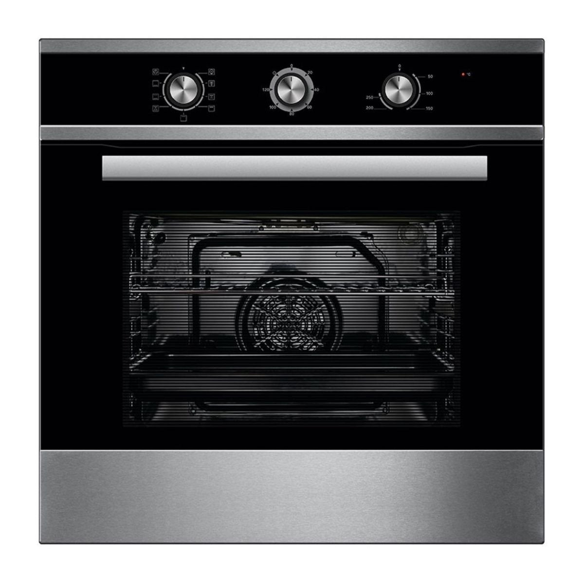 Midea Εντοιχιζόμενος Φούρνος Ανοξείδωτος 70L με 10 Λειτουργίες & EasyClean Επίστρωση, 65M90M1N Inox