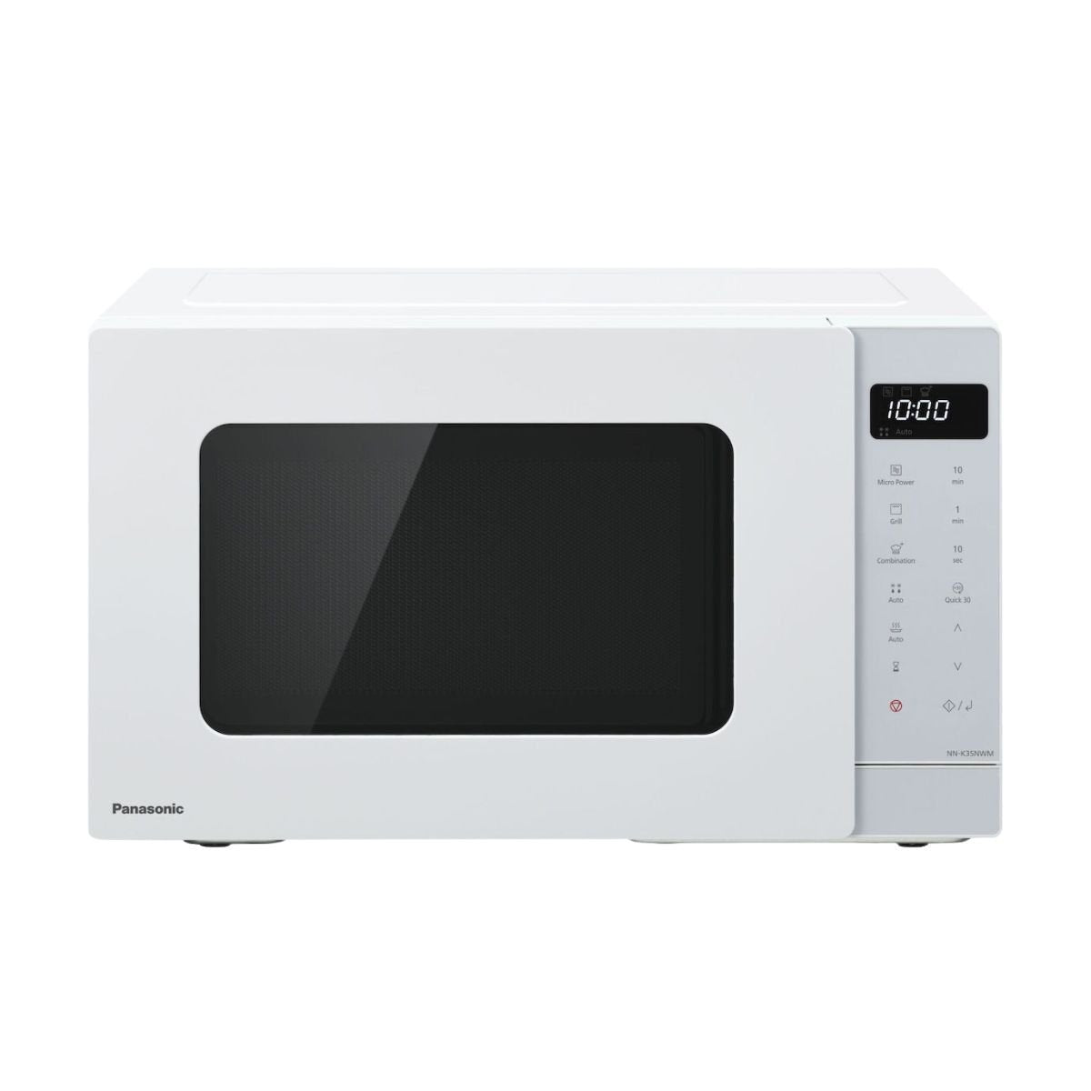 Panasonic Φούρνος Μικροκυμάτων 24L 900W με 11 Αυτόματα Προγράμματα, 3 Απόψυξης, Grill & Οθόνη LED NN-K35 Άσπρο