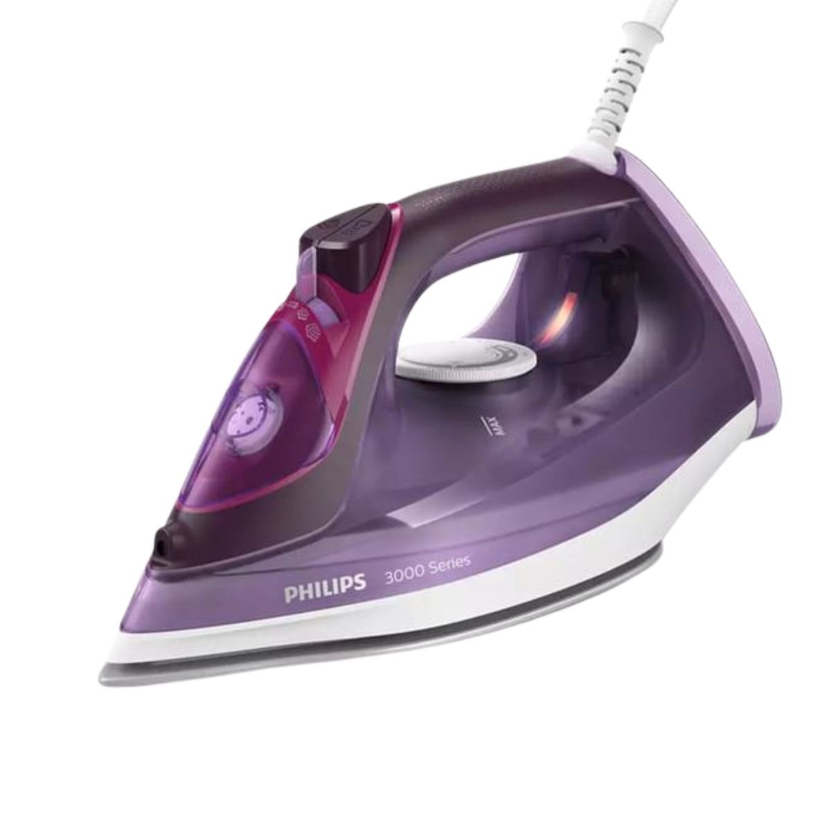 Philips Σίδερο Ατμού 2600W με Δοχείο Νερού 300ml, Κεραμική Πλάκα & Συνεχόμενη Παροχή 40gr/min DST3041/30 Μωβ