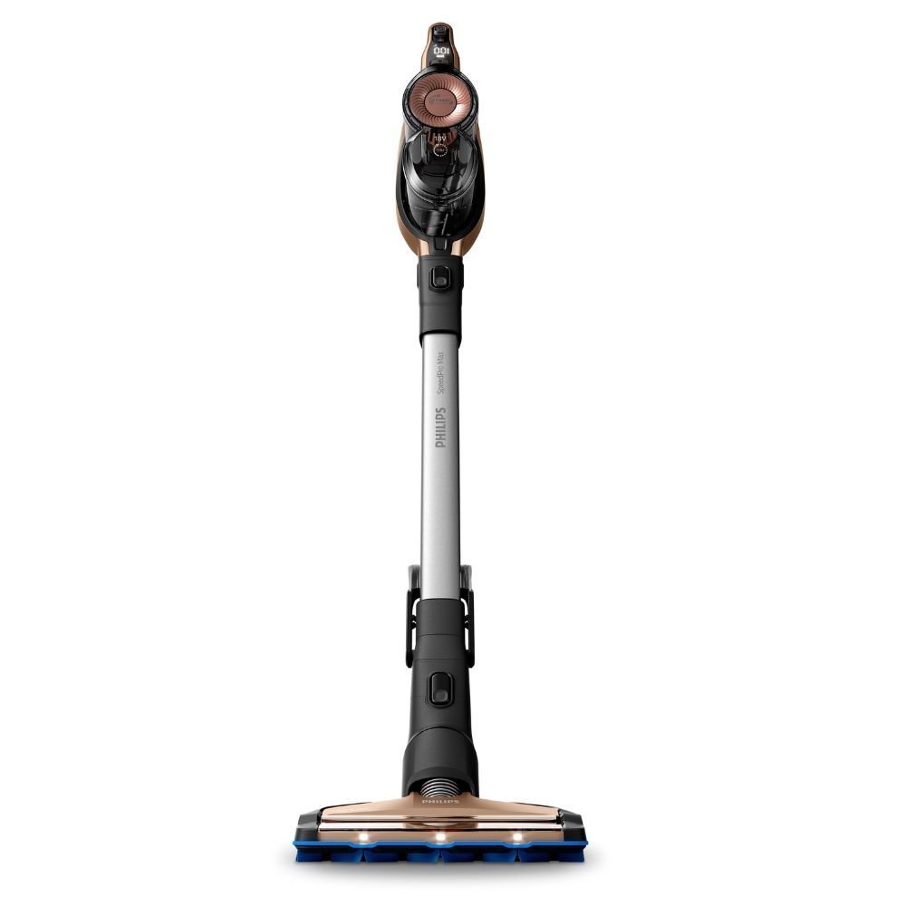 PHILIPS SpeedPro Max Ασύρματη Επαναφορτιζόμενη Ηλεκτρική Σκούπα 25.2V 600ml με Πέλμα 360°, Ισχυρή Απορρόφηση & Ευελιξία Χωρίς Καλώδια XC7041/01