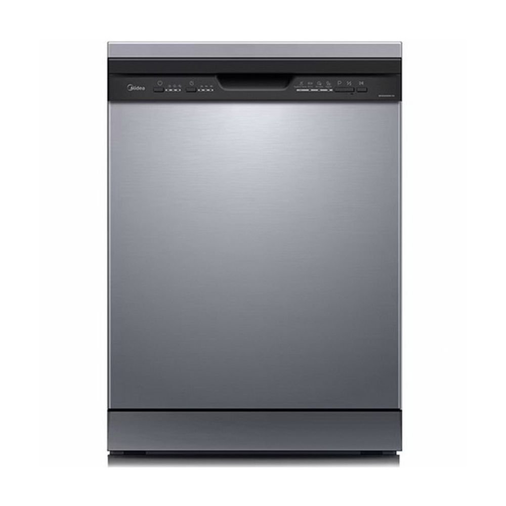 Midea Πλυντήριο Πιάτων για 12 Σερβίτσια με 4 Προγράμματα, Αντιβακτηριακό Φίλτρο & Οθόνη LED, MFD60S090X-CYP Inox