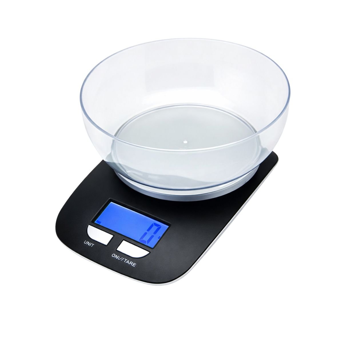 GEM Ψηφιακή Ζυγαριά Κουζίνας με Μπολ 1100ml και έως 5kg Ζύγιση BN5984