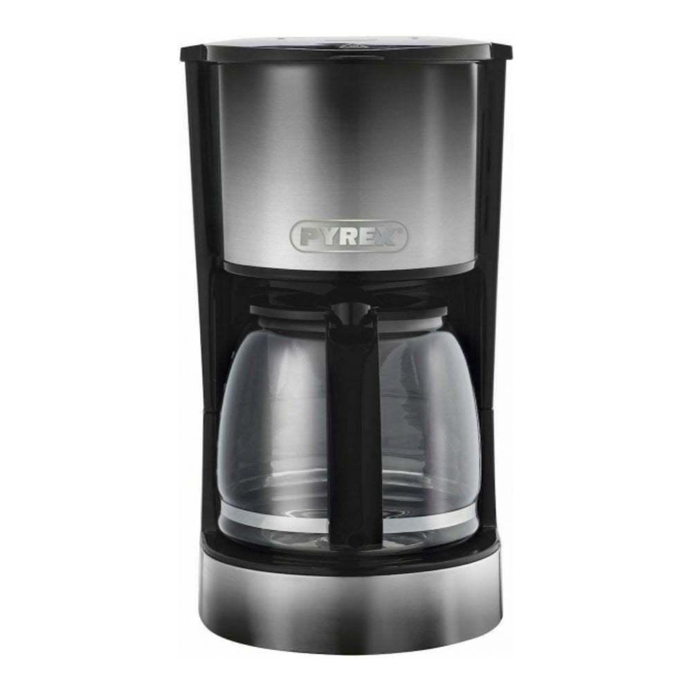 PYREX Καφετιέρα Φίλτρου 1.5L 1000W για 10-12 Φλυτζάνια Μαύρο Ombre