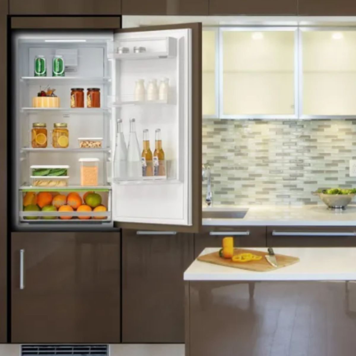 Midea Εντοιχιζόμενο Ψυγείο Καταψύκτης 248Lt, Total No Frost με LED Φωτισμός & Ηλεκτρονικός Έλεγχος Θερμοκρασίας, Λευκό MDRE353FGE01