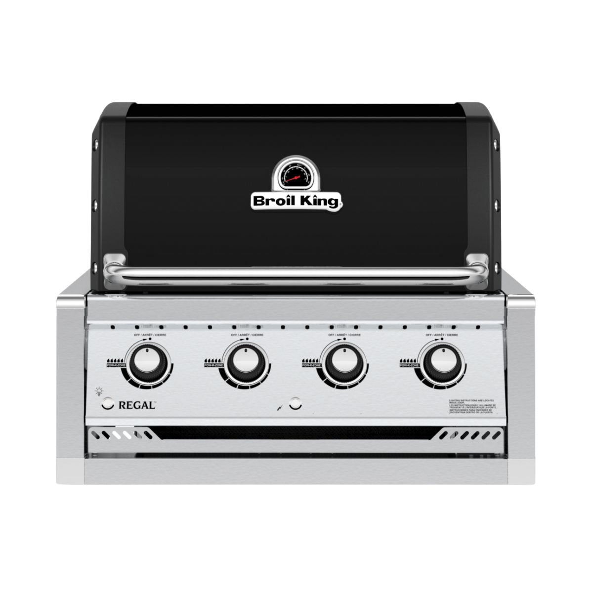 Broil King Regal 420 Built-In Εντοιχιζόμενη Ψησταριά Υγραερίου BBQ με 4 Καυστήρες Dual-Tube™ 985653 Μαύρο