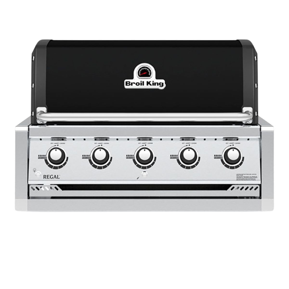 Broil King Regal 520 Built-In Εντοιχιζόμενη Ψησταριά Υγραερίου BBQ με 5 Καυστήρες Dual-Tube™ 886653 Μαύρο