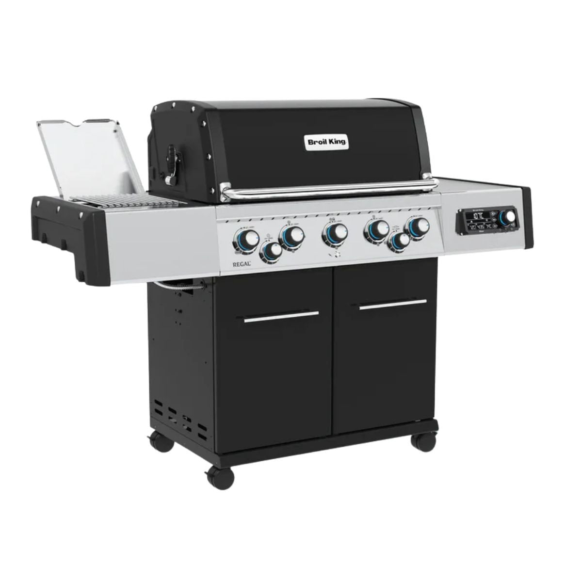 Broil King Regal Q 590 IR Ψησταριά BBQ με Τεχνολογία iQue™ και Υπέρυθρο Πλαϊνό Καυστήρα 688283 Μαύρο