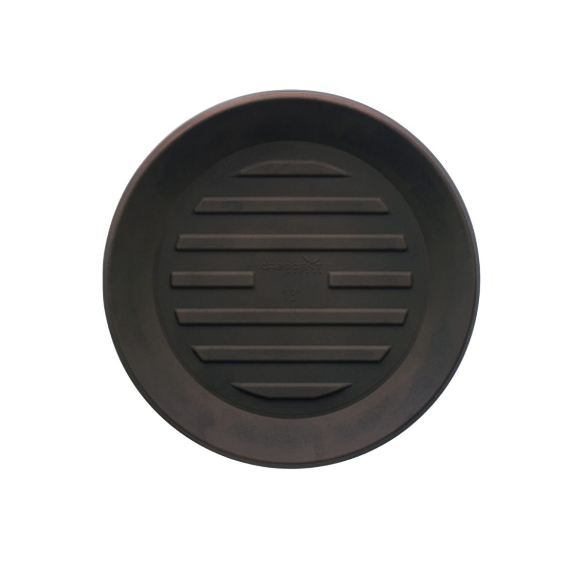 Crescent Πλαστικό Πιατάκι Γλάστρας 10″ 628096 Old Bronze