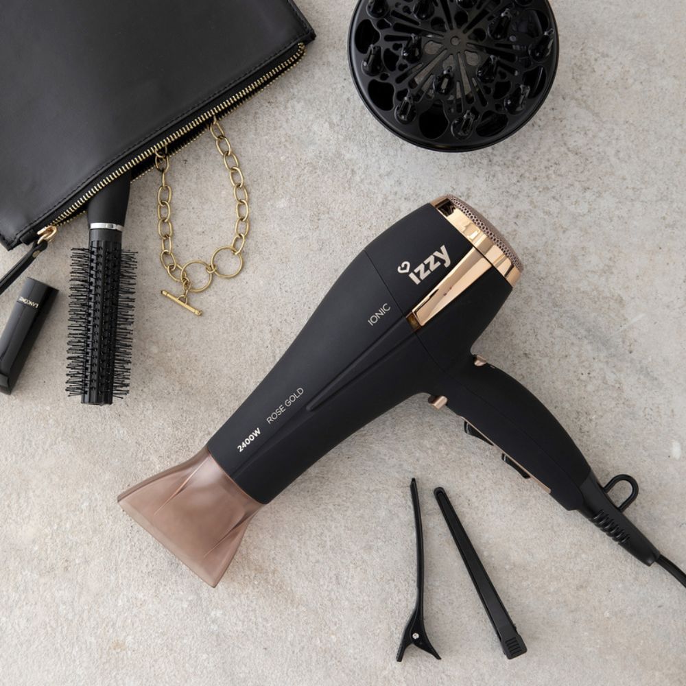 IZZY Hair Blower Rose Gold Ionic 2400W