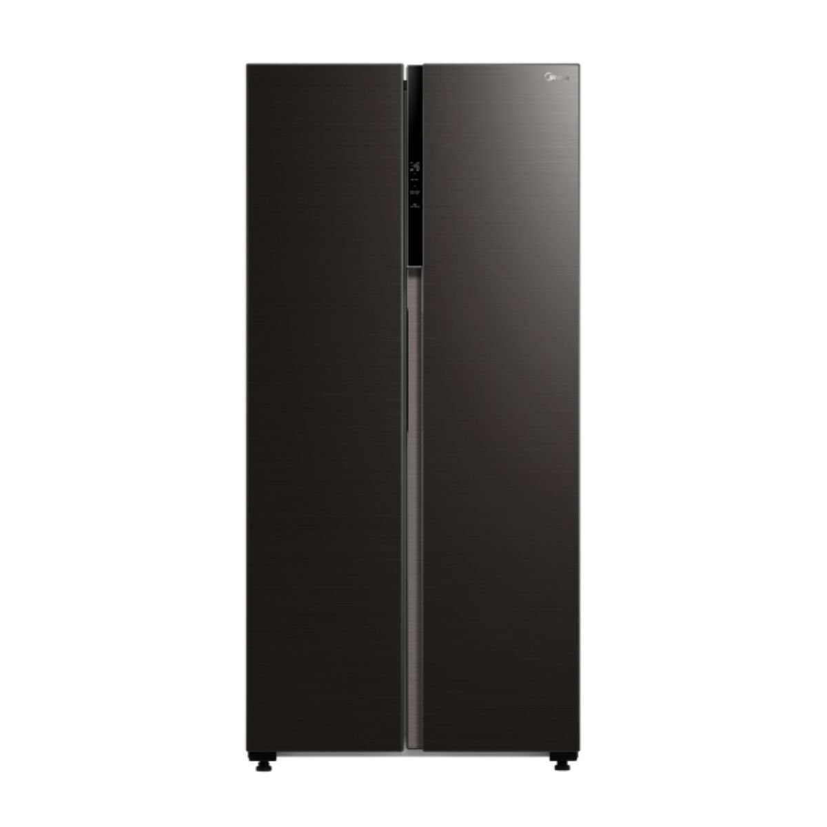 Midea Ψυγείο Side by Side 460L Inverter Total No Frost Quattro με Dual Cooling & WiFi MSmartHome, Μαύρο MDRS619FIE28