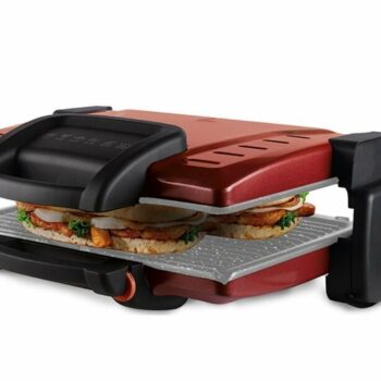 Izzy Τοστιέρα Family Grill Ceramic Κόκκινο