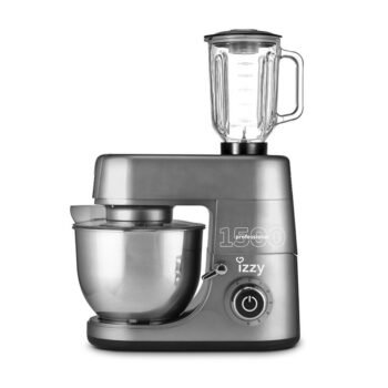 Izzy Pro Κουζινομηχανή 6L 1500W με Ανοξείδωτο Κάδο & Μπλέντερ