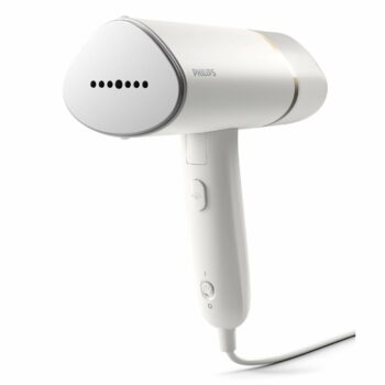 PHILIPS Series 3000 Χειροκίνητη Συσκευή Ατμού 1000W, Πτυσσόμενη με Μεταλλική Πλάκα & Θήκη STH3020/10