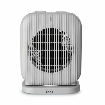 IZZY Περιστρεφόμενο Αερόθερμο Δωματίου & Μπάνιου με 2 Επίπεδα Ισχύος & Προστασία Υπερθέρμανσης, Γκρι ΙΖ-9037